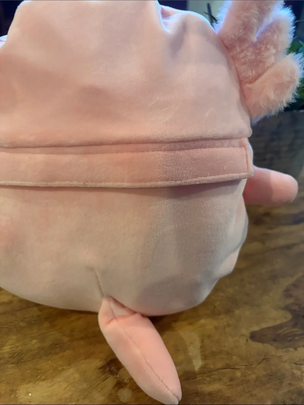 Archie the Pink Axolotl Plush heating pad Squishmallow